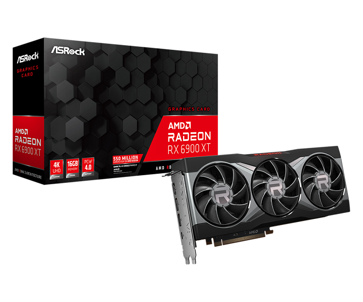 На сайте ASRock появилось описание видеокарты Radeon RX 6900 XT
